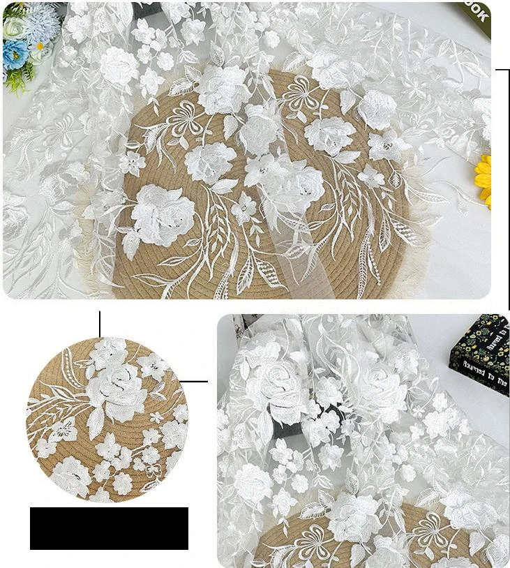 PTD-454 embroidered fabric reference