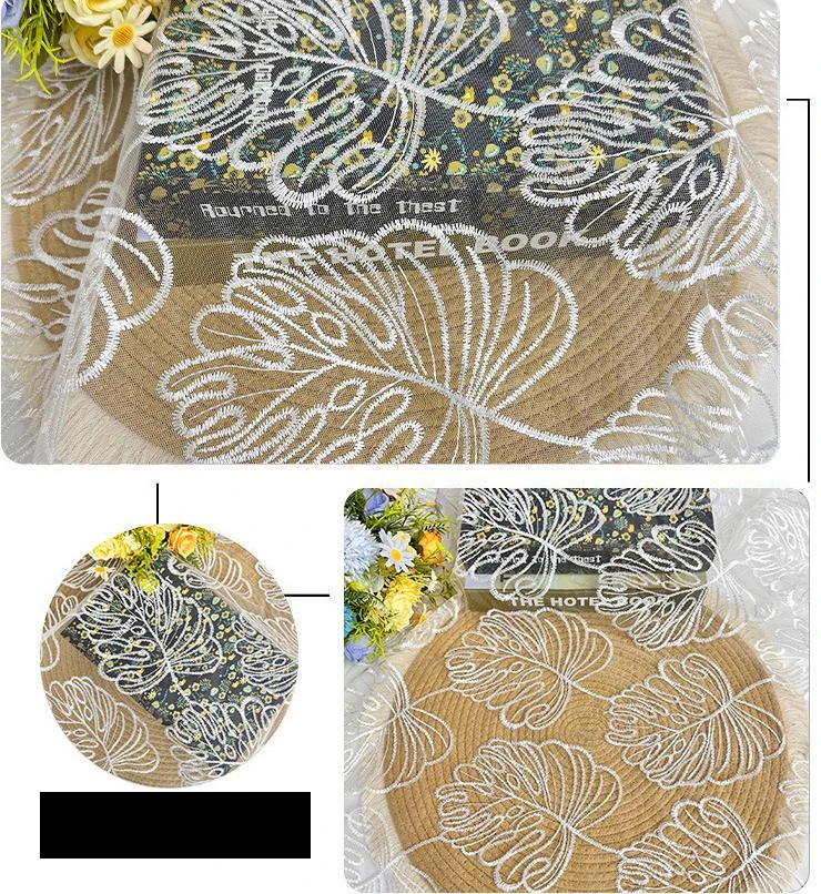 PTD-464 embroidered fabric reference