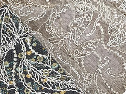 PTD-469 embroidered fabric reference