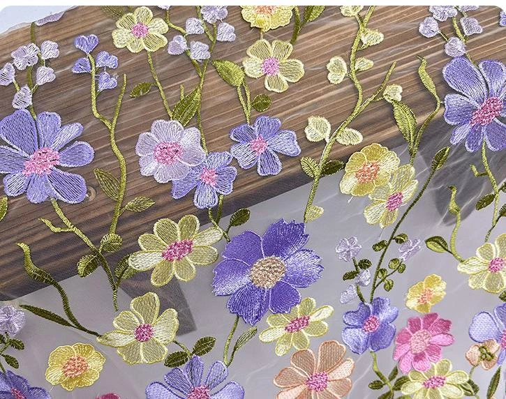 PTD-477 embroidered fabric reference