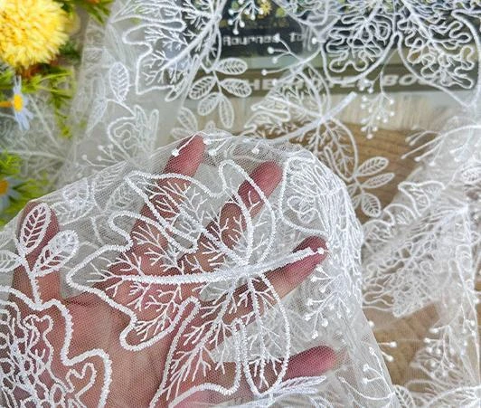 PTD-486 embroidered fabric reference