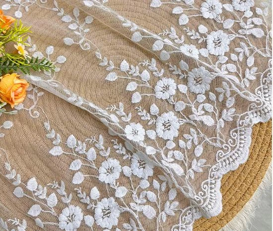 PTD-489 embroidered fabric reference