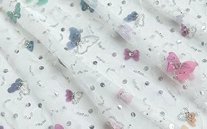 PTD-492 embroidered fabric reference