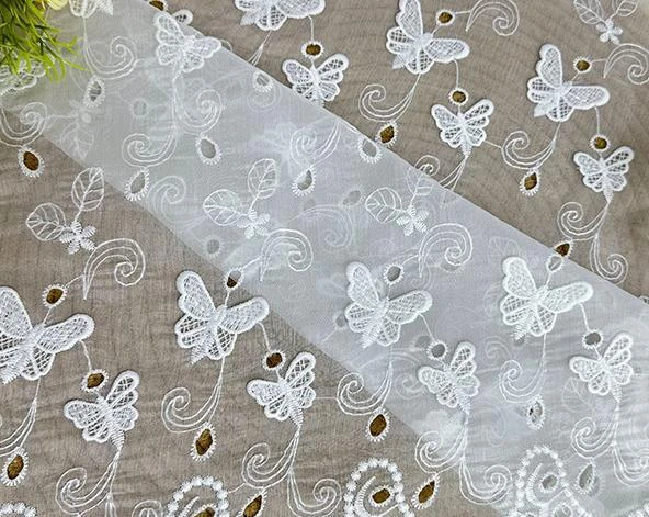PTD-496 embroidered fabric reference