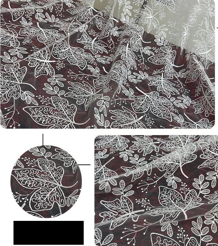 PTD-507 embroidered fabric reference