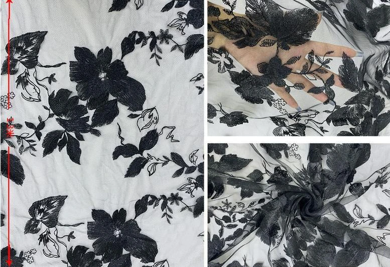 PTD-528 embroidered fabric reference