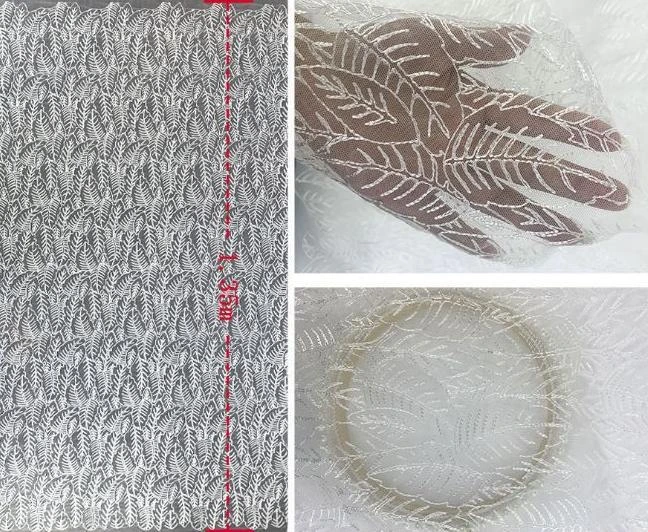 PTD-539 embroidered fabric reference
