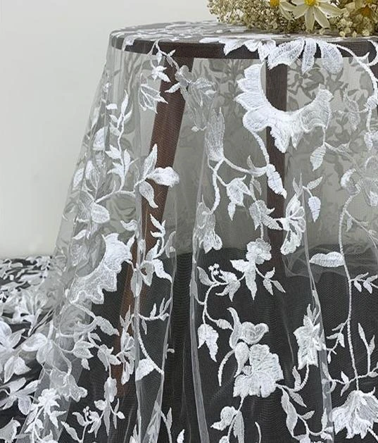 PTD-568 embroidered fabric reference