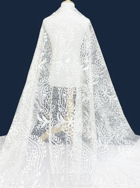 PTD-589 embroidered fabric reference