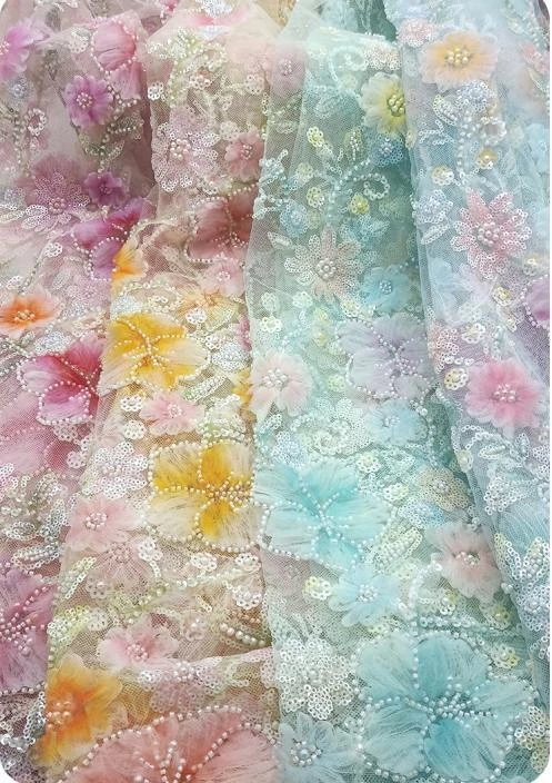 PTD-601 embroidered fabric reference