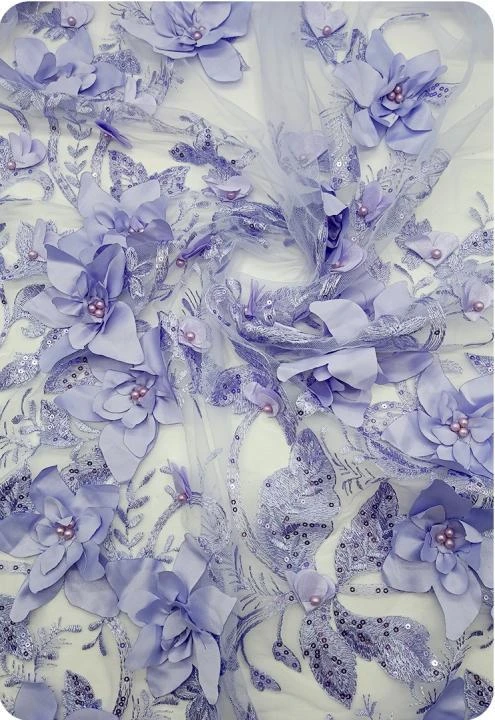 PTD-607 embroidered fabric reference