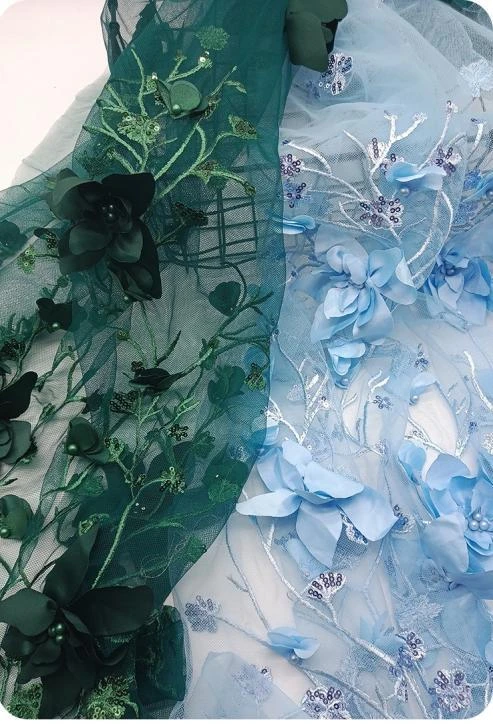 PTD-611 embroidered fabric reference