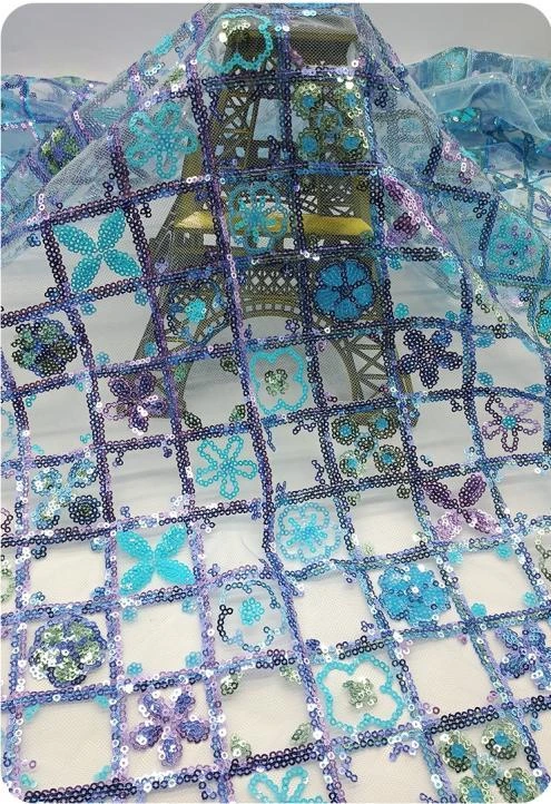 PTD-616 embroidered fabric reference