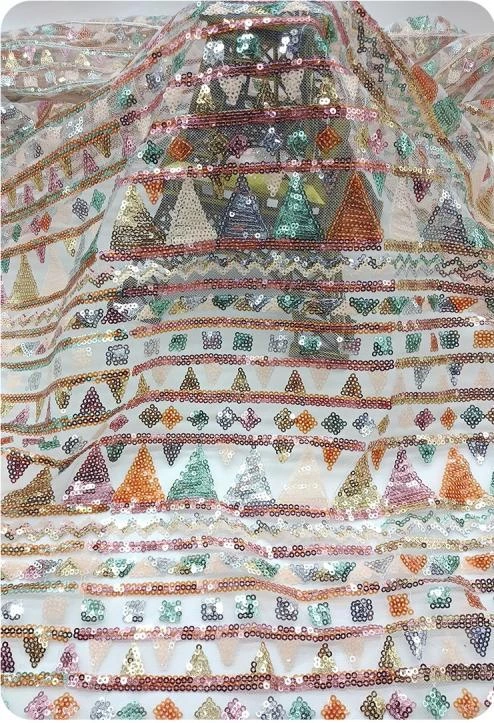 PTD-617 embroidered fabric reference