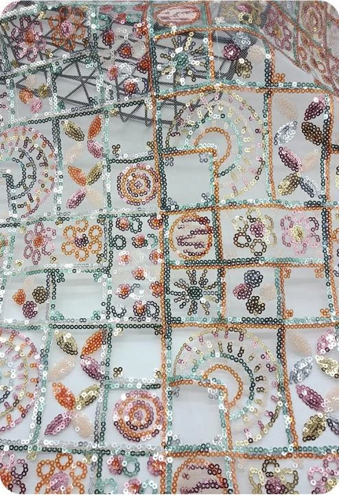 PTD-640 embroidered fabric reference