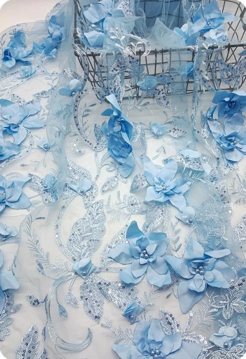 PTD-642 embroidered fabric reference