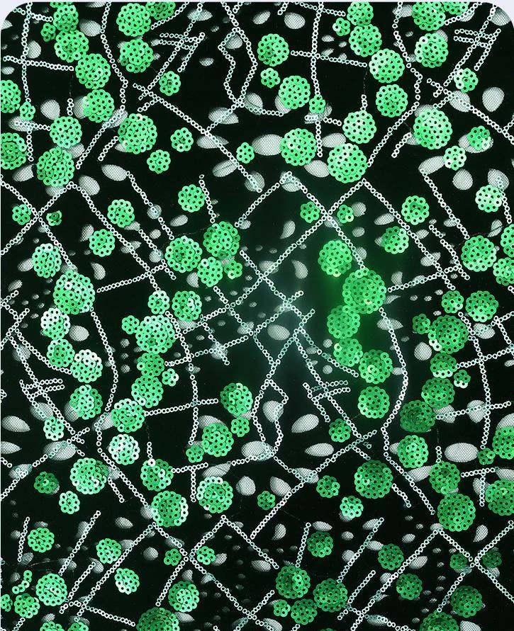 PTD-645 embroidered fabric reference