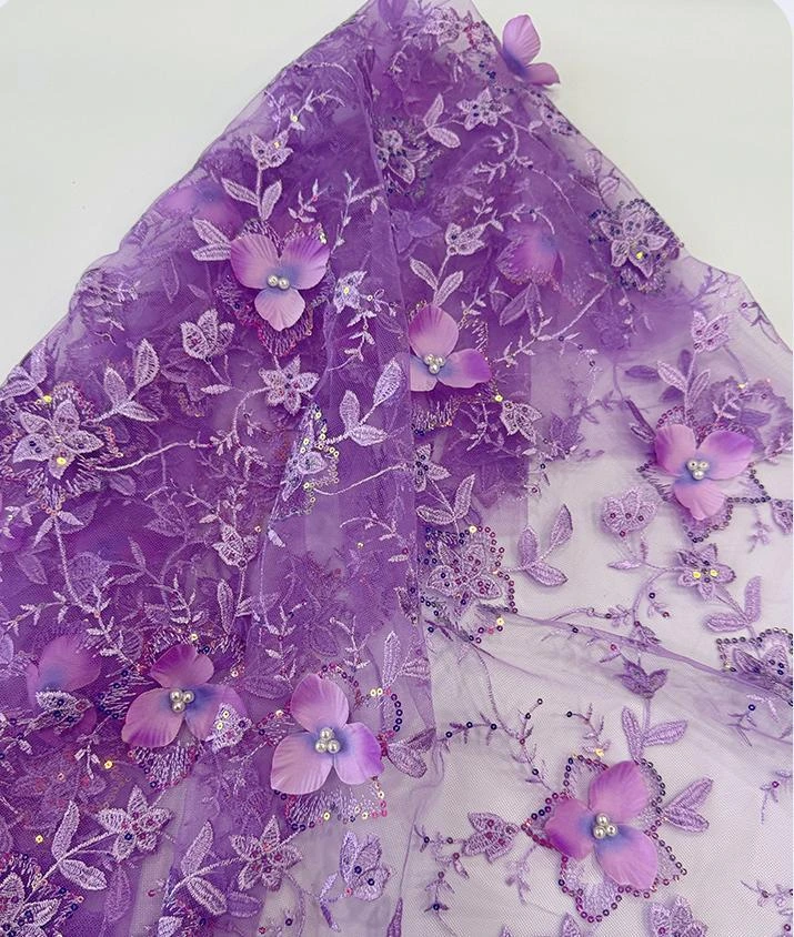 PTD-647 embroidered fabric reference