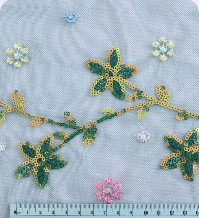 PTD-650 embroidered fabric reference