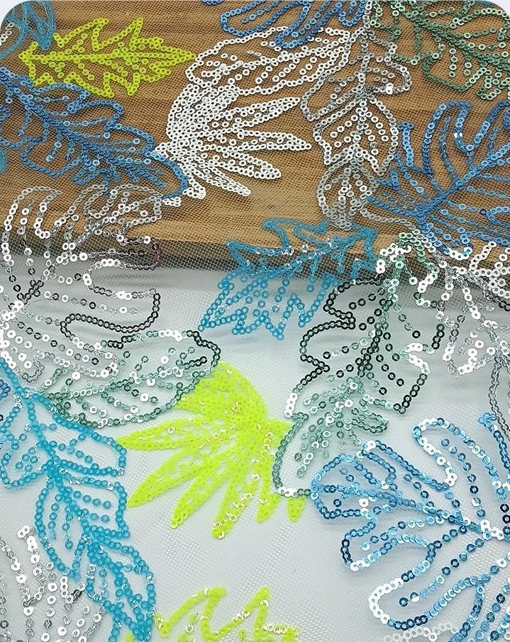PTD-657 embroidered fabric reference