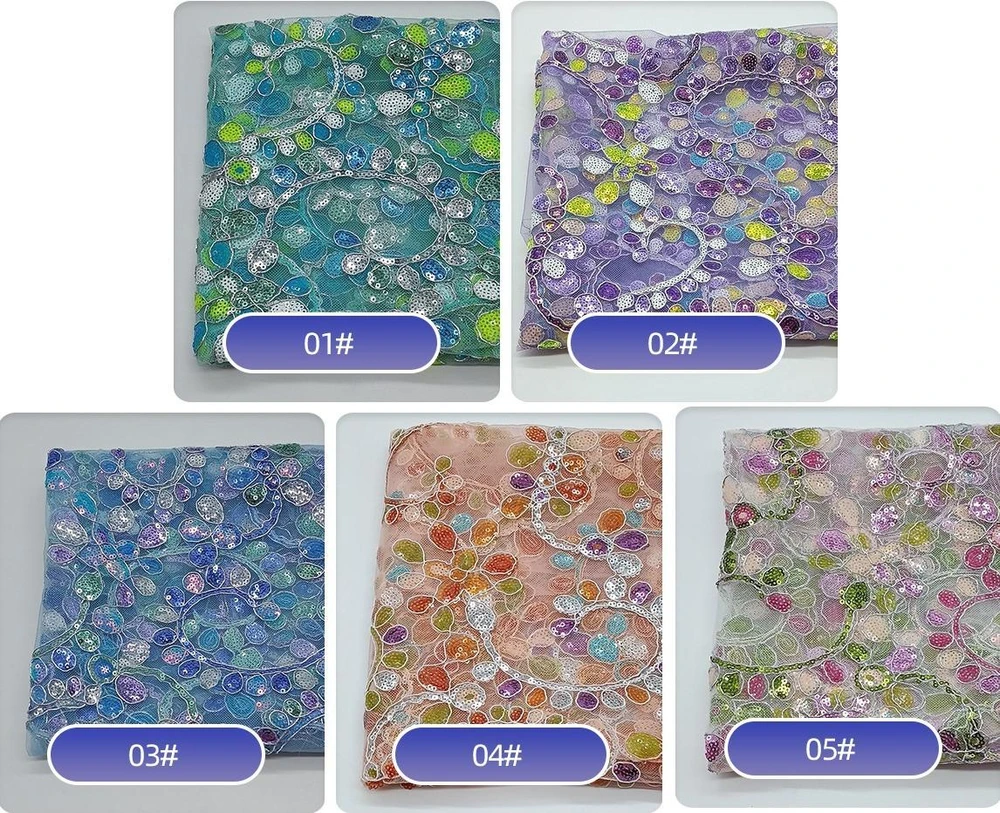PTD-659 embroidered fabric reference