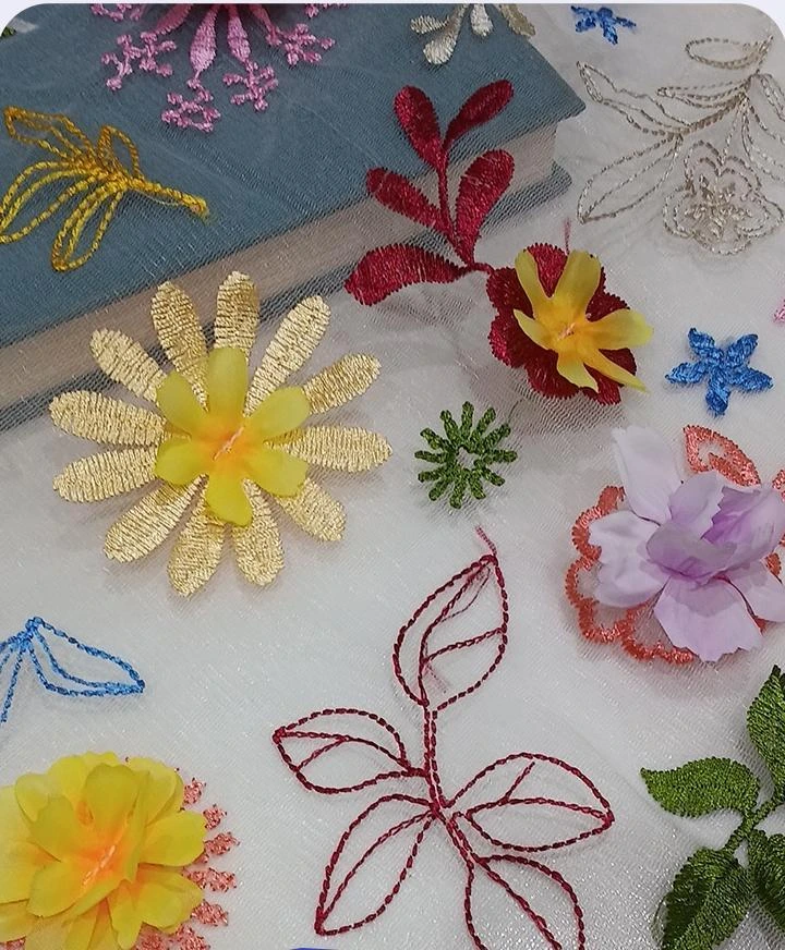 PTD-670 embroidered fabric reference
