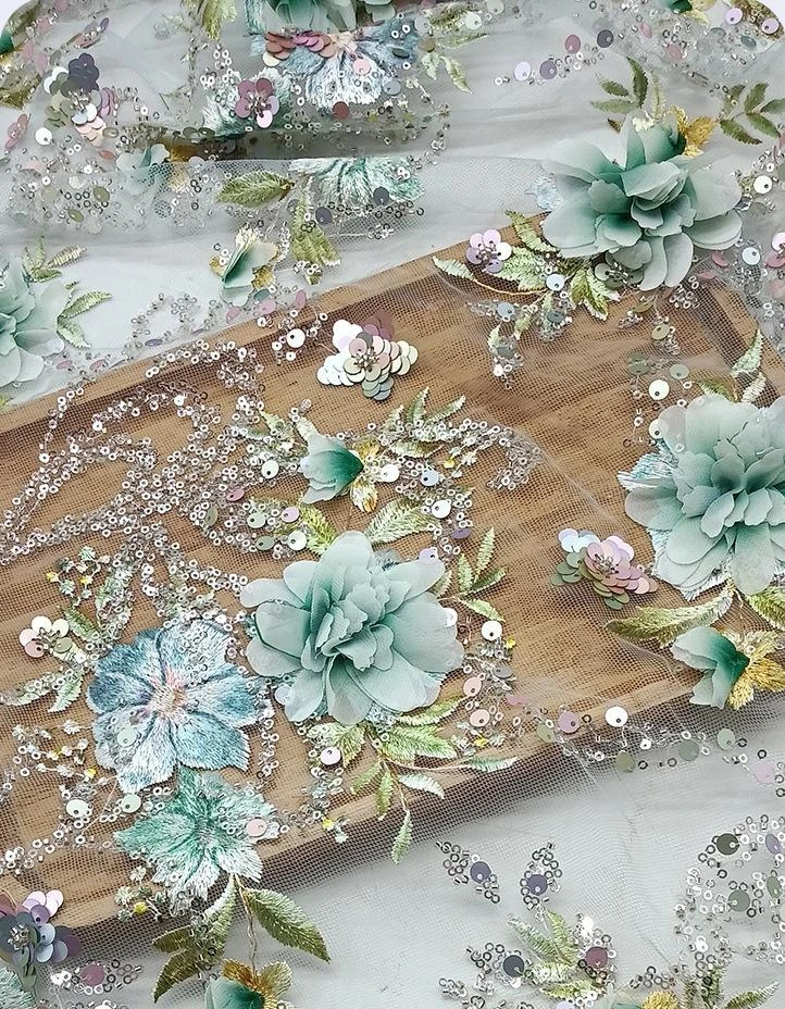 PTD-680 embroidered fabric reference