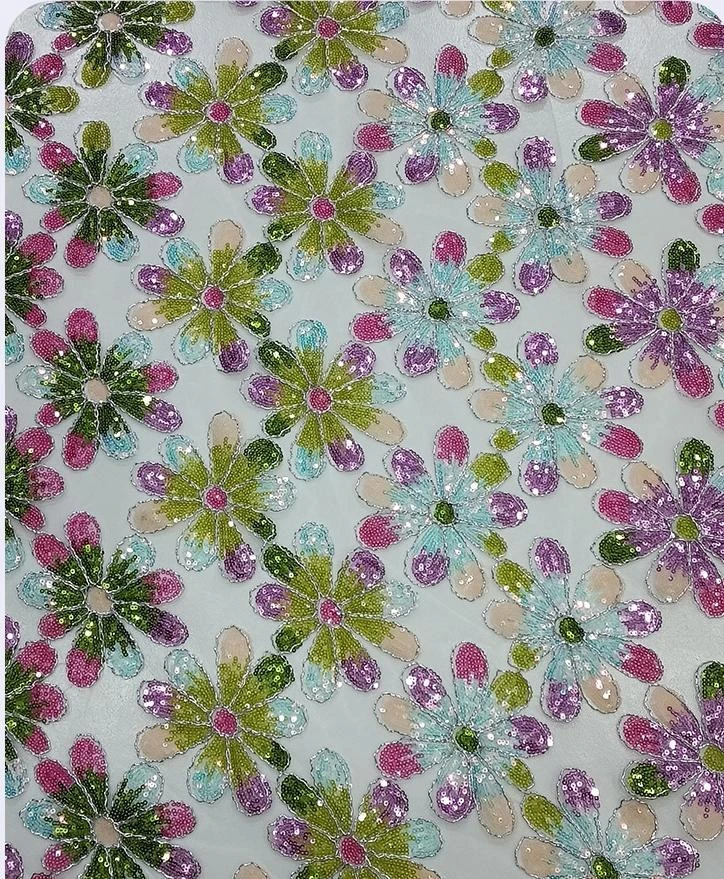 PTD-690 embroidered fabric reference