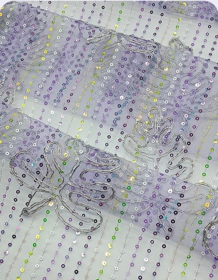 PTD-691 embroidered fabric reference