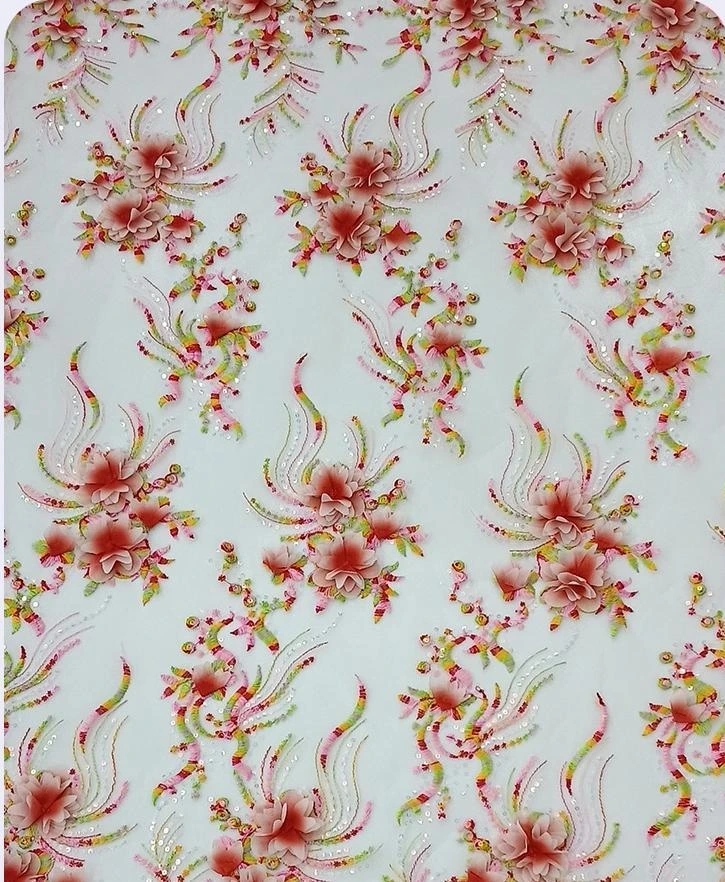 PTD-693 embroidered fabric reference