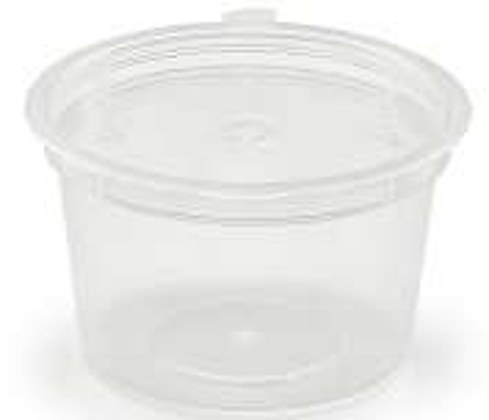 CPCL78 Clear 3.25/4/5.5 OZ Portion Cup Lid