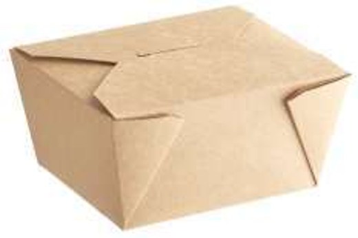 CY-BTB2 #2 Black Paper Take-Out Box 8.5"*6.25"*1.875"2