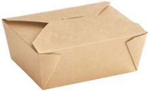 CY-BTB8 #8 Black Paper Take-Out Box 6.75"*5.5"*2.5"