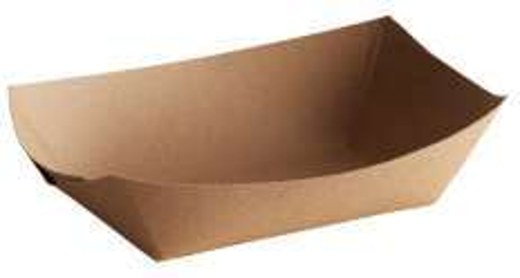 CY-KPFT10 1 Lb Kraft Food Tray 3.9"*2.4"*1.6"