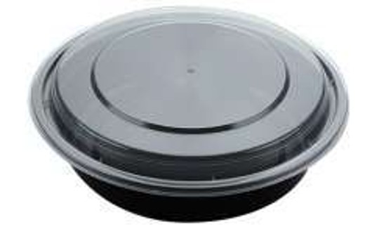 CY-RC-16 16 OZ Plastic Round Food Container With Lid