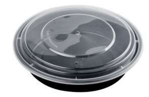 CY-RC-32 32 OZ Plastic Round Food Container With Lid