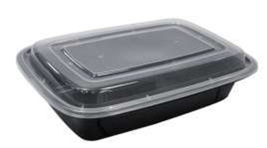 CY-REC-32 32 OZ Plastic Rectangular Food Container With Lid