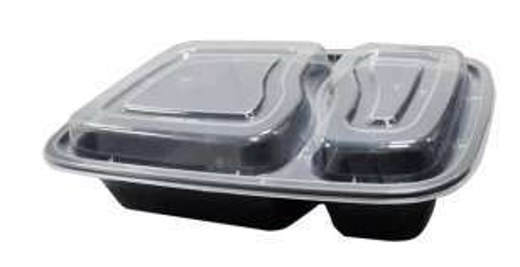HS-32RE 32 OZ Plastic Food Container With Lid(Rectangular)