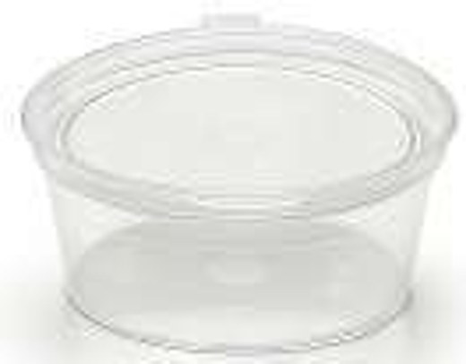HS-38R 38 OZ Plastic Food Container With Lid(Round)