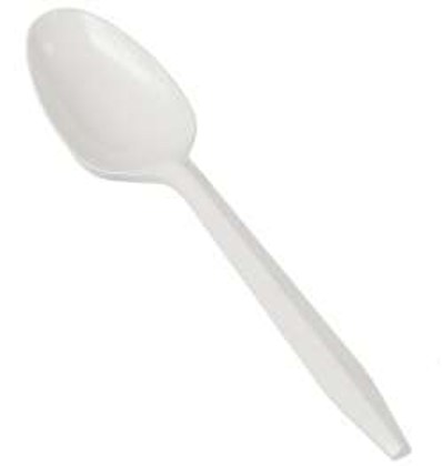 HWPF-5IW Heavy Weight White Plastic Fork Individually Wrapped