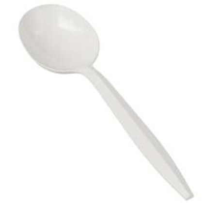 HWPK-5IW Heavy Weight White Plastic Knife Individually Wrapped