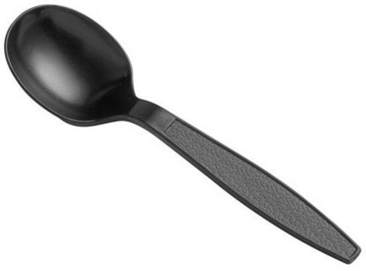 HWPSS-5 Heavy Duty Weight Plastic Soup Spoon