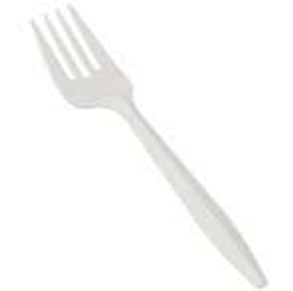 HWPSS5-W White Heavy Weight Plastic Soup Spoon