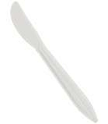 HWPTS5-W White Heavy Weight Plastic Tea Spoon
