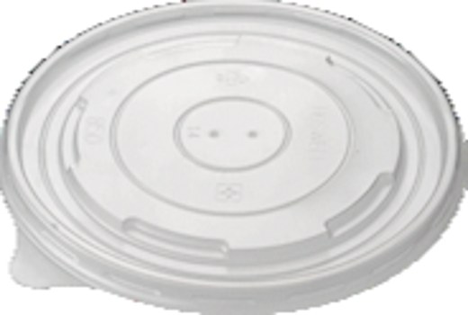 KH-PSC12 12oz White Paper Soup Cup With PP Lid
