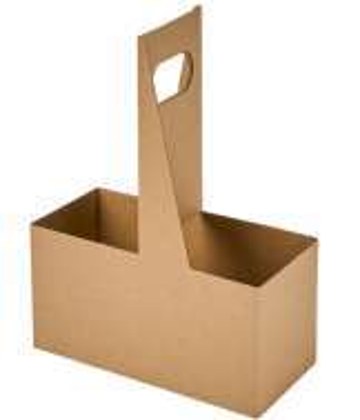 LP-CH2C 2-Cup 12-32oz Drink Carrier With Handle