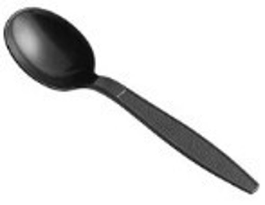 MWPSS-25 Medium Weight Plastic Soup Spoon