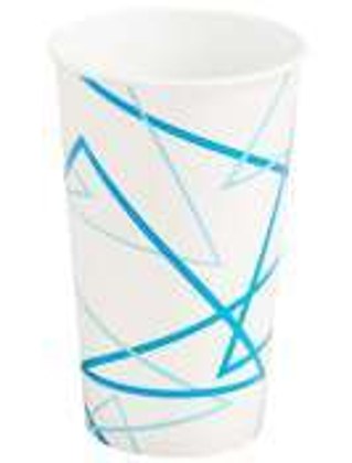 PCCL-105F 105mm PET Lid Flat For 32oz Paper Cold Cup