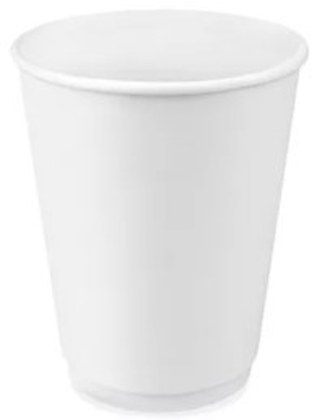 PDWC-20 20 OZ Double Wall White Paper Hot Cup