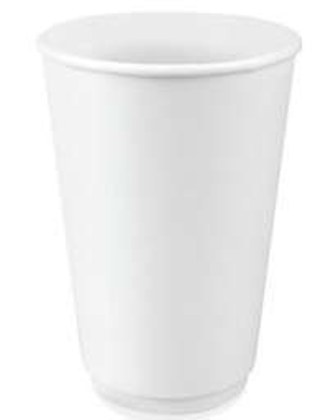 PRKC-08 8 OZ Double Wall Ripple Kraft Paper Hot Cup